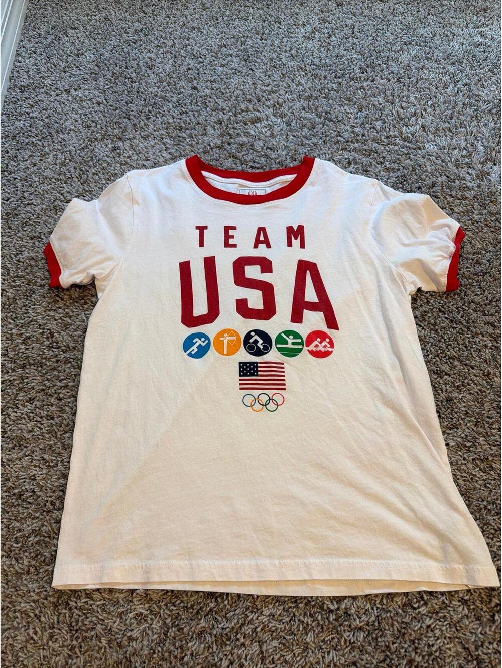 Team USA Mens Small Olympic Shirt